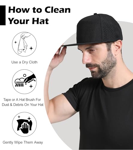 Image of LiuSuper XXL Baseball Cap - Extra Large Flat Brim Snapback 5 Panel Trucker Hat for Big Heads