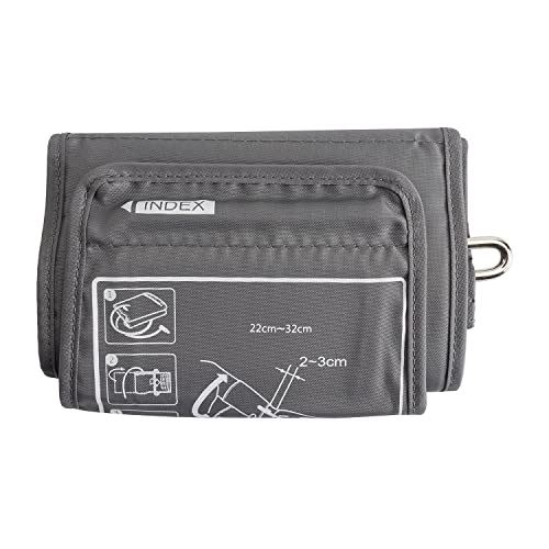 Anmol Single Tube Long Regular Size Blood Pressure Monitor Machine Cuff (22-32cm) - Compatible with all Digital Bp Monitor (Medium)