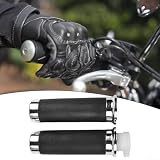 Manopole acceleratore per Honda Shadow VT1100C C2 C3 T 1992 – 2017, in gomma ABS nera, per manubri da 25 mm di diametro