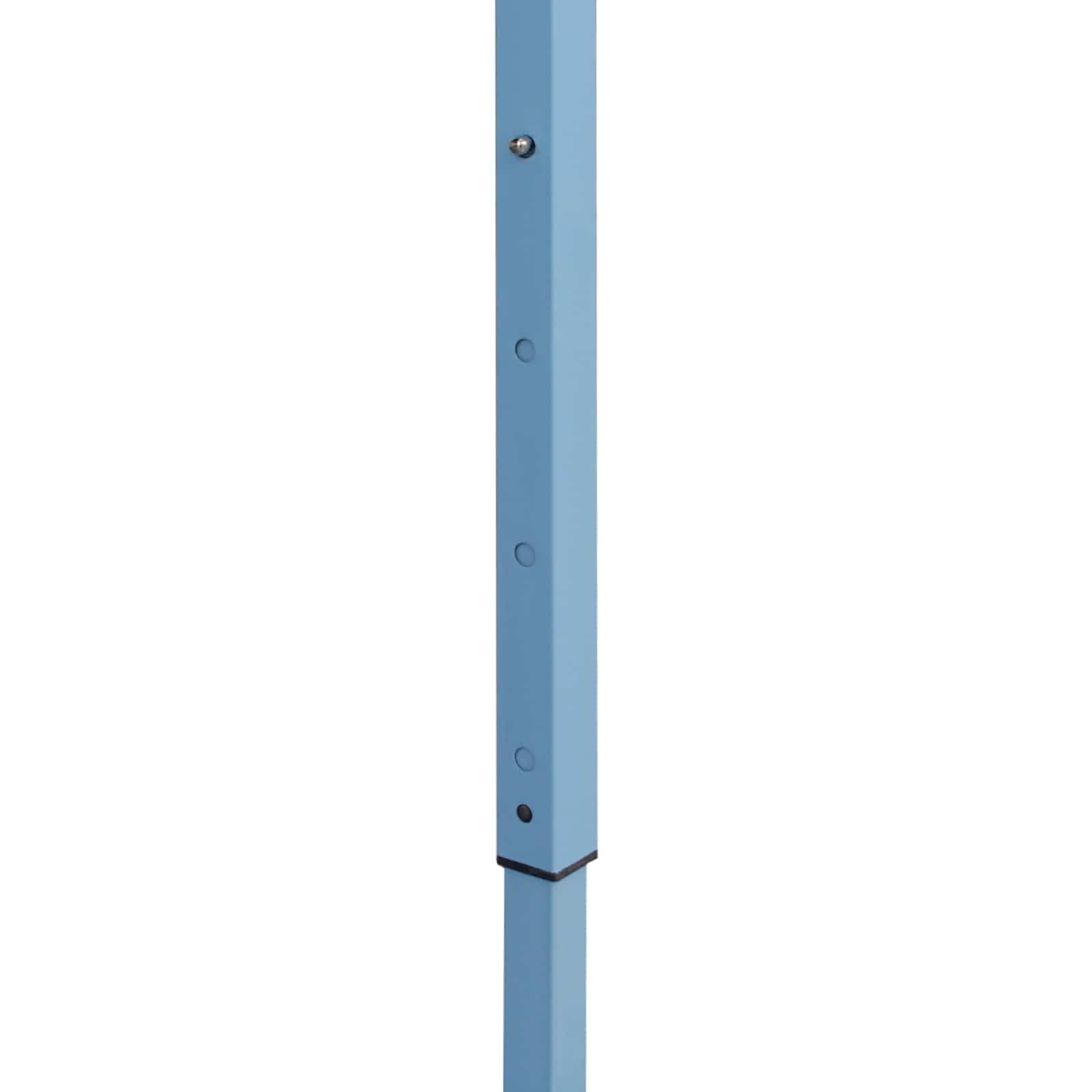 Antracytowy namiot imprezowy 291 x 291 x 315 cm, tkanina Oxford, namiot zewnętrzny z pokrytym PVC dachem z tkaniny Oxford, odporny na wodę i promieniowanie UV, z 4 strunami po 3,5 m