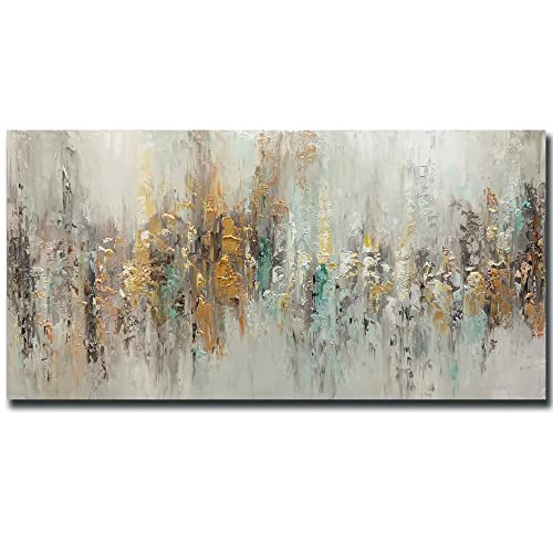 V-inspire Art,24x48 inch Oil Painting, Modern Home Canvas Painting Decoration, Abstract Mural Painting