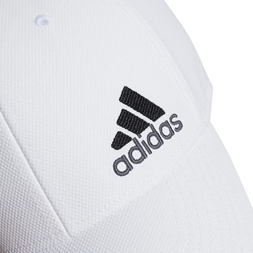 Adidas Men's Release 3 Structured Stretch Fit Cap, White/Onix Grey/Black, Large-X-Large #TOP26
