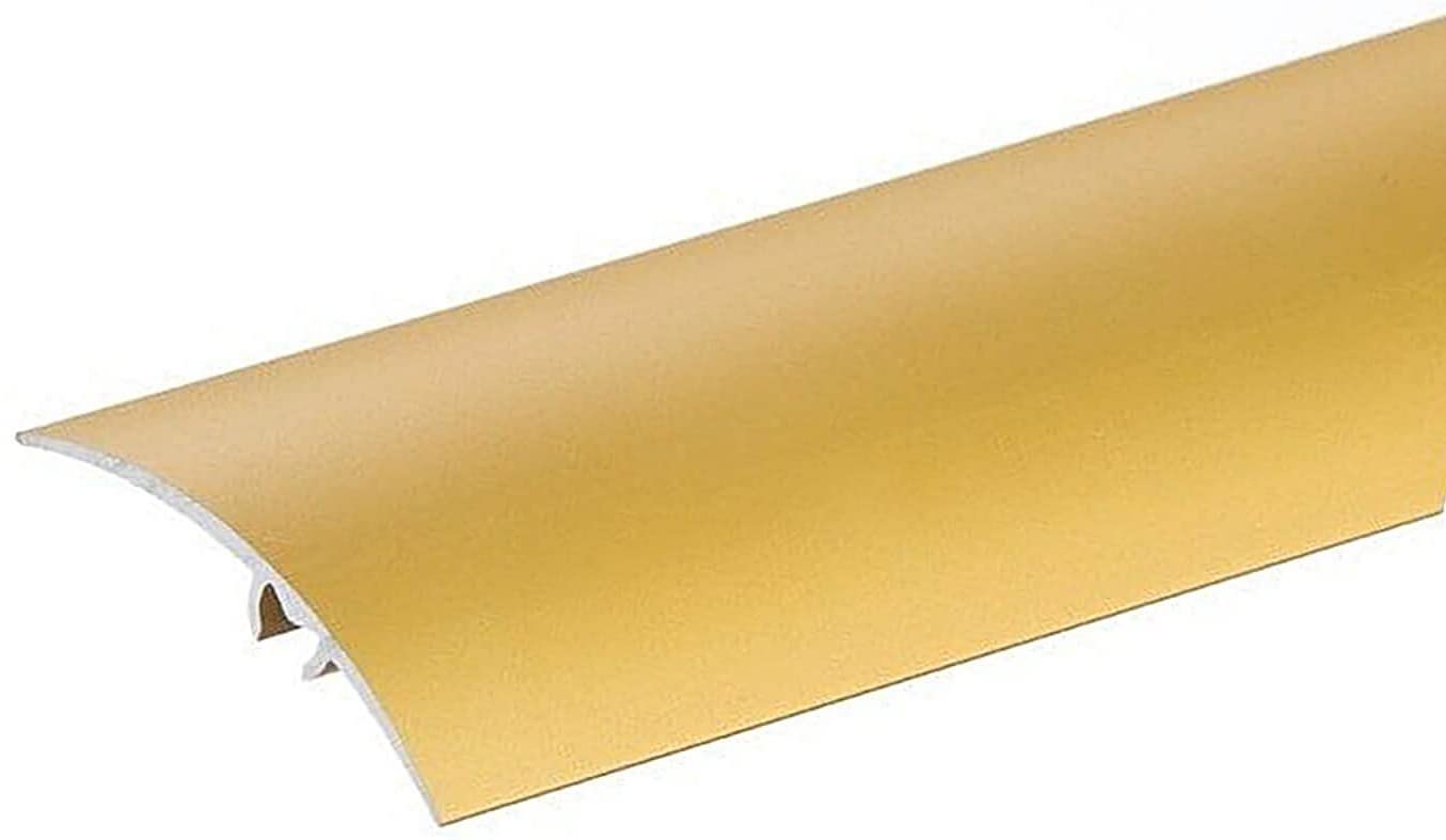 900x 35 mm Door Bars Threshold Strip Carpet Cover Transition Trim Laminate Tiles TMW Profiles (Gold)