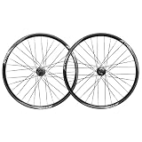 Juego De Ruedas De Bicicleta 26"/27.5"/29" Pulgadas Radios Planos MTB Llanta Freno De Disco 32H QR,26")