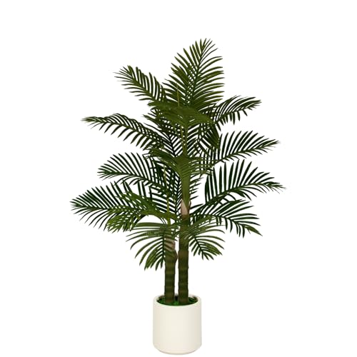 5ft Golden Cane Palm Artificial Tree