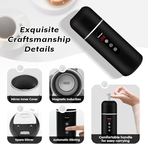 Image of Electric Travel Kettle,12V /24V Car Coffee Warmer Kettle