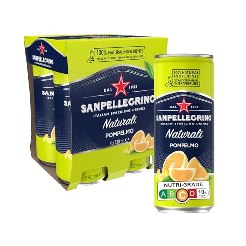San Pellegrino Natural Pompelmo (Can) 4s x 330ml [Deposit]
