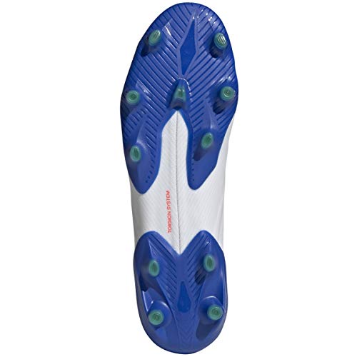 Crampons foot adidas Nemeziz Messi 19.1 FG blanc bleu taille 13M terrain sec