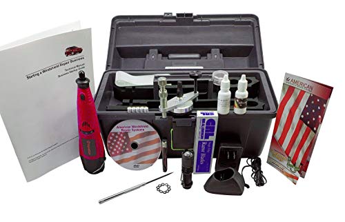 Windshield Repair Kit - American Rock Chip Glass Repair System - Chipped Glass Repair Kit - Car Window Glass Repair Tool
