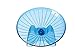 SatisPet Ultimate Hamster Flying Saucer Exercise Wheel, Blue - Durable ABS Plastic Running & Spinning Wheel for Chinchillas, Squirrels & Mice (Large)