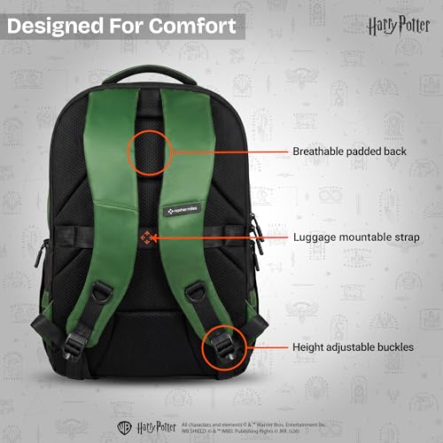 Image of Nasher Miles Harry Potter Backpack | Laptop Backpack | Ideal for Office, College, School & Travel | Men, Women, Boys, Girls