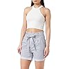 Vero Moda dames Bermuda’s Vmeva Hr Paperbag Cot Ps Shorts Noos Ga