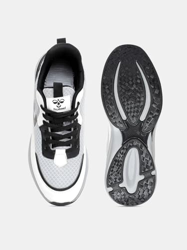 Image of hummel Blaze Lace Up Sports Shoes for Men with Lightweight TPR Sole Comfortable Breathable and Slip Resitant Ideal for Running Walking Gym Trekking Hiking
