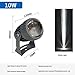 TKOWTB Outdoor LED Garden Wall Spotlights 10W Landscape Lighting AC220V IP65 Waterproof One Beam Spotlight Warm White