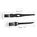 GFDesign Electric Shaver Cleaning Brushes Razor Cleaner Set Nylon Bristles PP Handle - Set of 8 (Black)