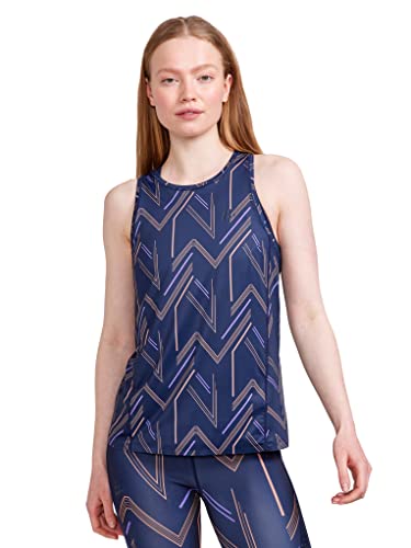 Craft Sportswear Damen ADV HIT Singlet | Workout Tank Top mit gekreuztem Rücken | ideal für das Fitnessstudio & Laufen, Blaze-cliff, X-Groß