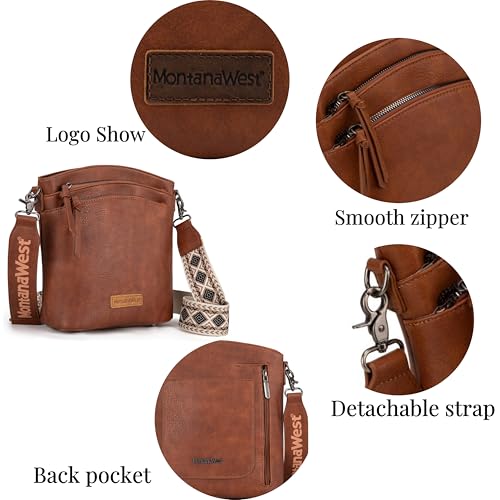 Montana West Double Compartments Cross Body Bag for Women with Adjustable Strap and Specialized Pocket4