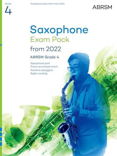 Saxophone Exam Pack ABRSM Grade 4 2022 avec partitions et audio