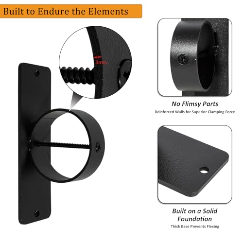 Support de corde de 5 cm pour fixer solidement une main courante instable