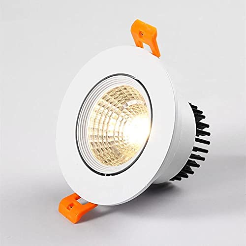 Downlight LED 5W 7W 9W 12W Downlight de techo AC110V-220V Epistar Lámpara de techo empotrada LED Foco para iluminación del hogar-Cold_white_9W