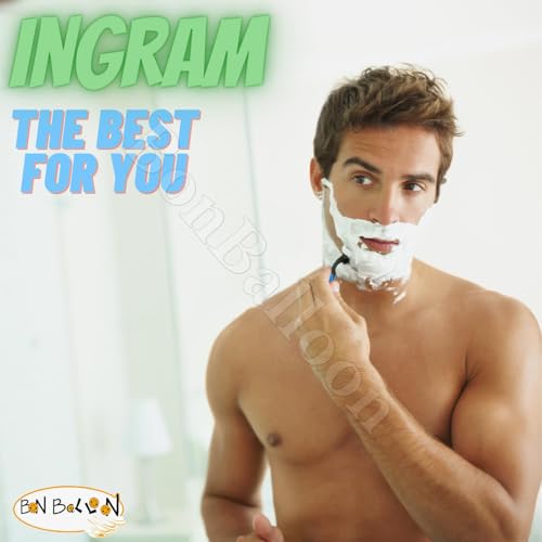 Image of Ingram New Extra Cool Lather Shave Cream Shaving (1 Tube = 2.11 oz / 60 gm) Glycerin Coconut Oil Egypt Arab Egyptian Smoother And Closer Shave (4 Pack = 8.46 oz / 240 gm) كريم حلاقة إنجرام الأخضر