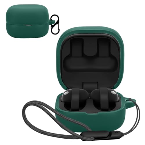 For �\�j�[(SONY) LinkBuds Clip �p �P�[�X �J�o�[ �yNOUKAJU�z ���C�����X �C���[�z�� �V���R�� �ی�P�[�X �i�J���r�i�t��+�X�g���b�v�t�� �j �����h�~ �L�Y�h�~ �ϏՌ� �����[�d�\ �h�� �h�o (�O���[��)