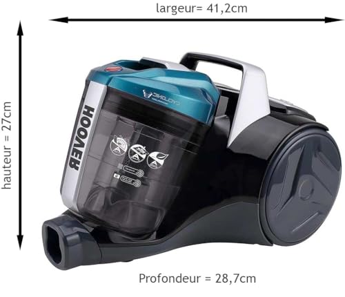 Aspirateur Traineau Hoover BR71_BR30 011 – 700W, 2L, Poils d'Animaux - vue 10
