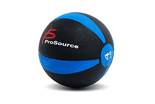 ProsourceFit Weighted Medicine Ball for Full Body Workouts, 4 lb. - Thumbnail 4
