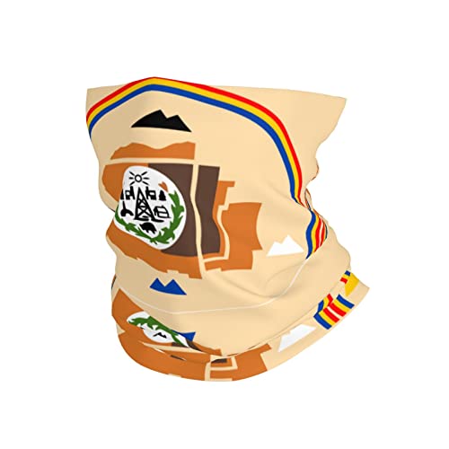 Calentador De Cuello Bandera De La Nación Navajo Bandana Secado Rápido Elástico Cuello Bufanda, para Pesca, Caza, Senderismo, Motocicleta, 26x30cm