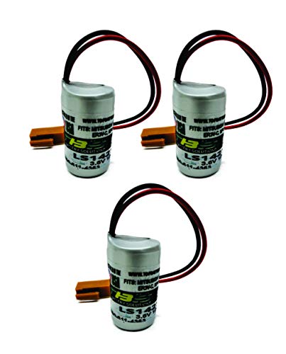 3PC LS14250-MR FBT020A ER3V-C, ER3V/3.6V Replacement Battery