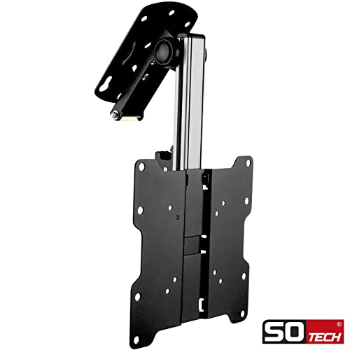 SOTECH klappbare TV Deckenhalterung DH-01-37 | klappbare, drehbare, höhenverstellbare, neigbare TV Halterung für 17-37 Zoll Bildschirmdiagonale | belastbar bis 20 kg | VESA kompatibel – Bild 4