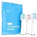GreaterGoods Sonic Electric Replacement Heads, 3 Count for S/E Toothbrush (Replacement Heads)