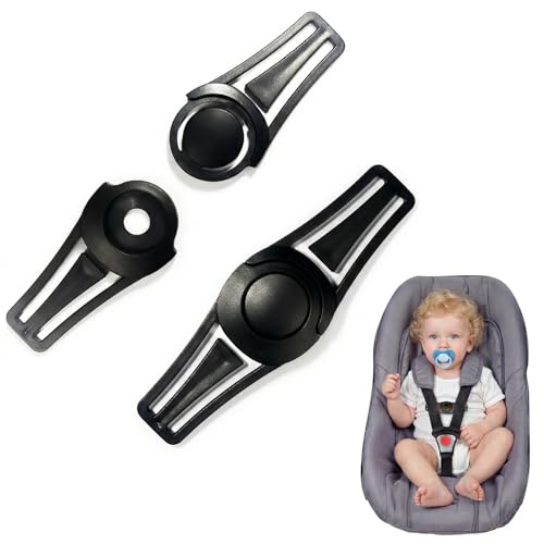 NiceNaiils Lot de 2 Clip De Sangle Enfant Auto,Chest Clip Ceinture De Sécurité Voiture Enfant Réglable Sangle De Poitrine Pour Poussette Et Sièges Auto