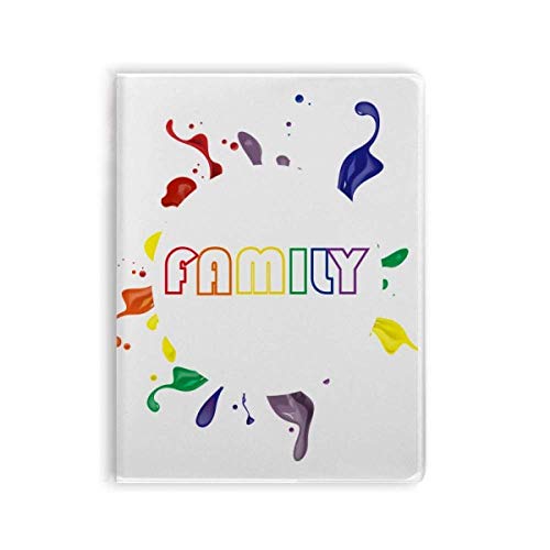 Carnet arc-en-ciel LGBT Art déco : le journal intime souple pour vos notes