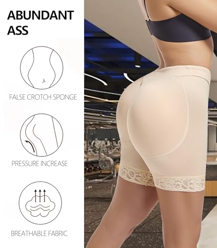 Butt Padded Underwear with Fake Booty - Women's Butt Implants & Pads4