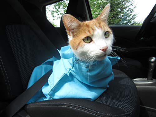 Cat-in-The-Bag-Cozy-Comfort-Carrier-Small-Lavender-Cat-Bag-Pet-Carrier-for-Grooming-Vet-Visits-Medication-Administration-Dental-Care-Bathing-Nail-Trimming-and-Car-Travel