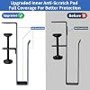 LUKETURE Adjustable Side Laptop Mount, No Drill Laptop Holder, Under Desk Storage, Clamp-On Laptops Stands, Desk Side Mount for Laptops, Mac mini, Keyboard with Anti-Scratch Silicone
