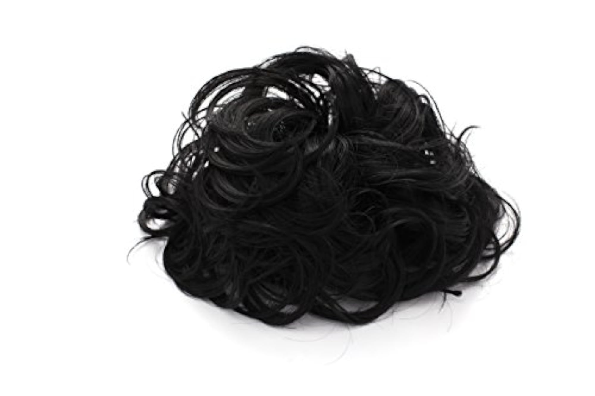 Synthetic Clip On Messy Hair Bun Extension for Women