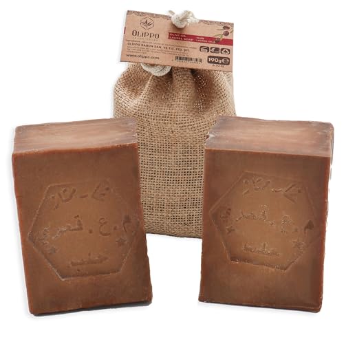 Olippo Natural Aleppo Soap 2-Pack