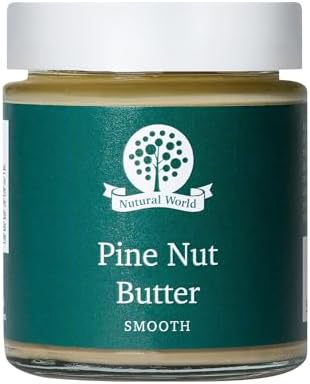 Nutural World - Smooth Pine Nut Butter (170g) - Pure 100% single ingredient