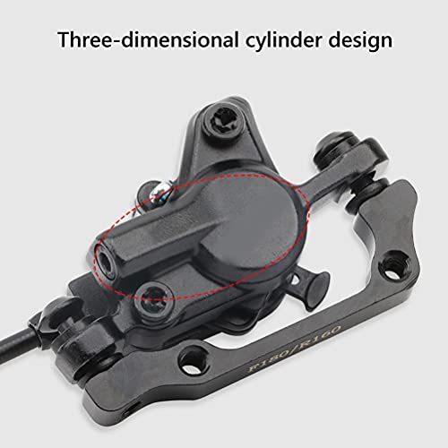 Ysoom Hydraulic Brake Set, Universal Bicycle Disc Brake Set MTB Hydraulic Brakes - Image 4