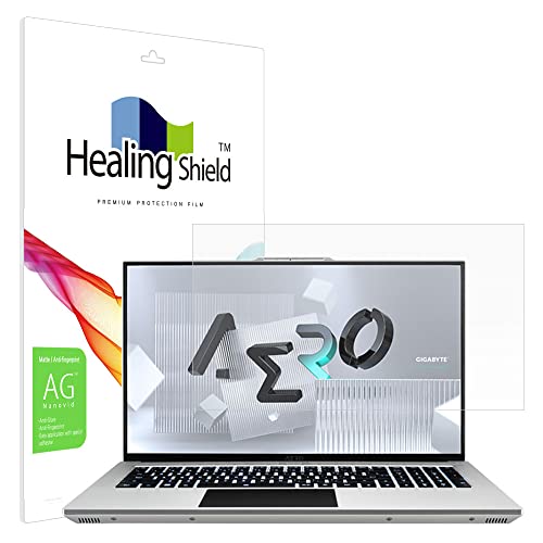 Healingshield XLV[tیtB Screen Protector Anti-Fingerprint Anti-Glare Matte Film Compatible with GIGABYTE AERO 17 XE5