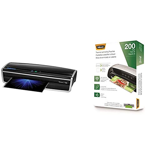 Fellowes Laminator equipo básico de plastificadora con bolsa