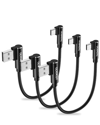 ⭐️A USB Type C ケーブル 約0.3m 5本セット L字型 Amazon | UGREEN USB Type C ケーブル USB A to USB C ケーブル