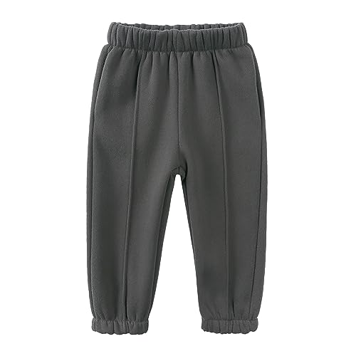 Image of MYGBCPJS Youth 2PCS Jogger Outfits Set Fleece Hooded + Sweatpants Boys Girls Athletic Sweatsuits Pullover Clothes