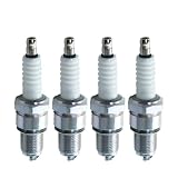 4Pcs Spark Plug Fit For BPR6ES Champion RN9YC RN11YC For 98079-56846 GCV160 GCV190 GX140 GX160