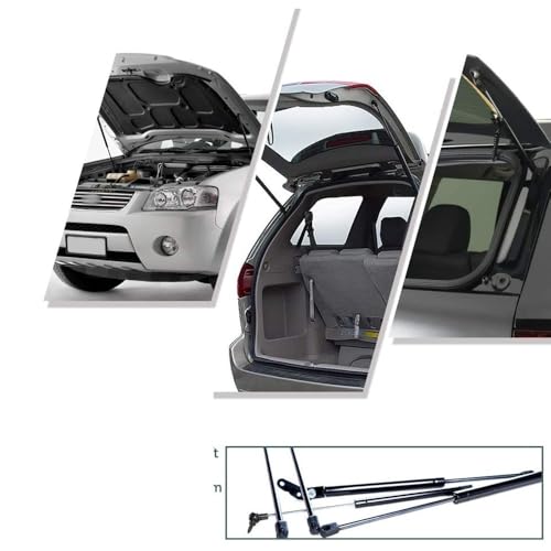 Tige hydraulique de hayon Ioniq AE 2016-2020 entretoises de levre coffre à gaz