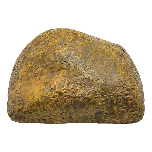 fuerte secreta para llaves de exterior: impermeable, estilo roca | Escondedor de piedras con llave secreta para jardín, patio y camping