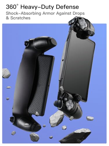Image of UYIYE PlayStation Portal Case, Slim Shockproof Protective Cover, Black