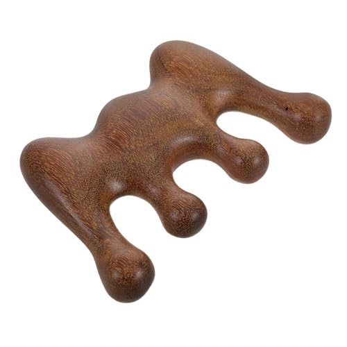 WOFASHPURET Wooden Scalp Massage Sandalwood Tool for Meridian Scalp Acupressure Lightweight and Portable Stylish Design for All